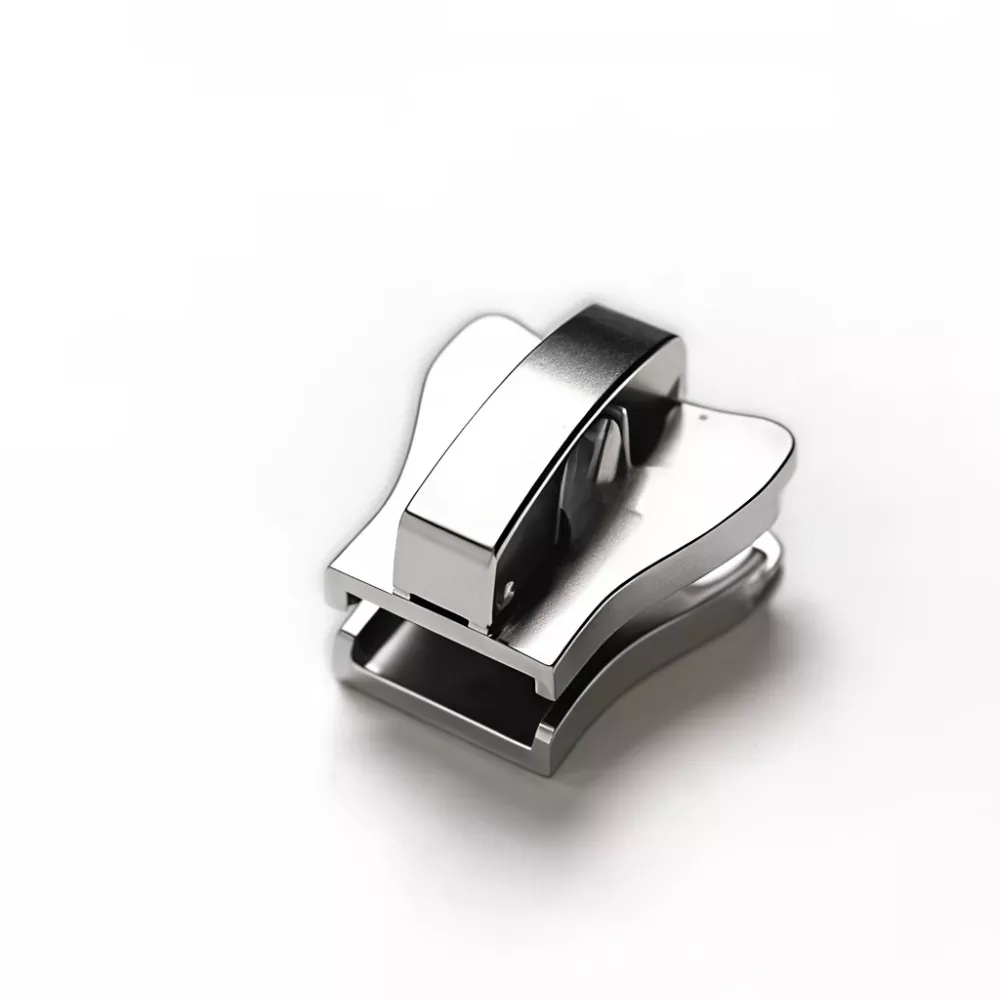 Automatische vergrendelingsschuif voor kunststof ritssluiting