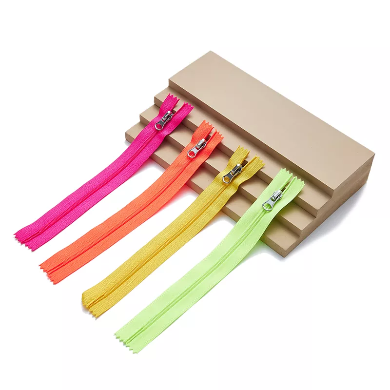 Lichtgewicht nylon ritssluiting