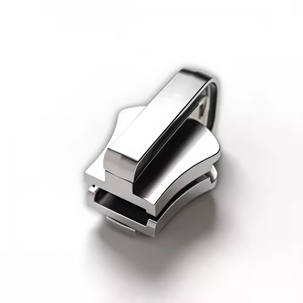 Omkeerbare schuifregelaar voor metalen ritssluiting